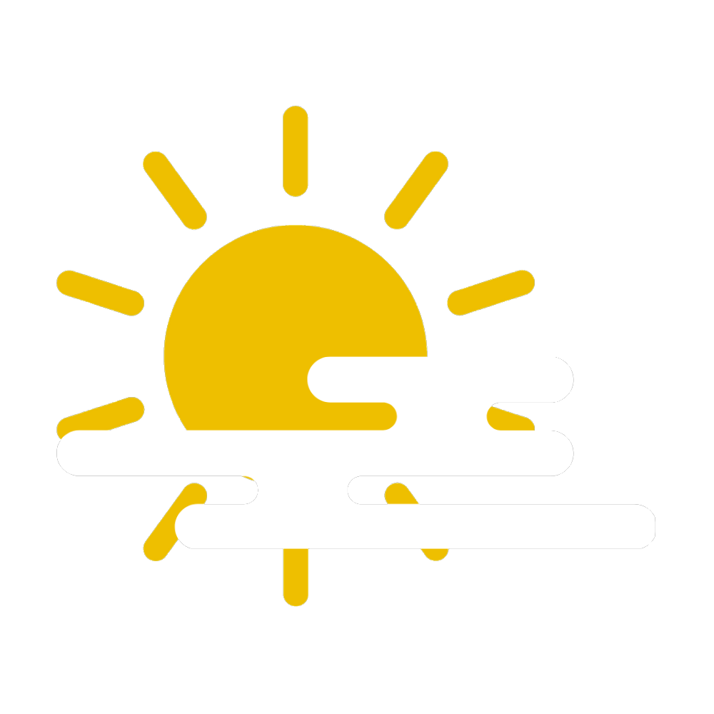 Soleil brume brouillard